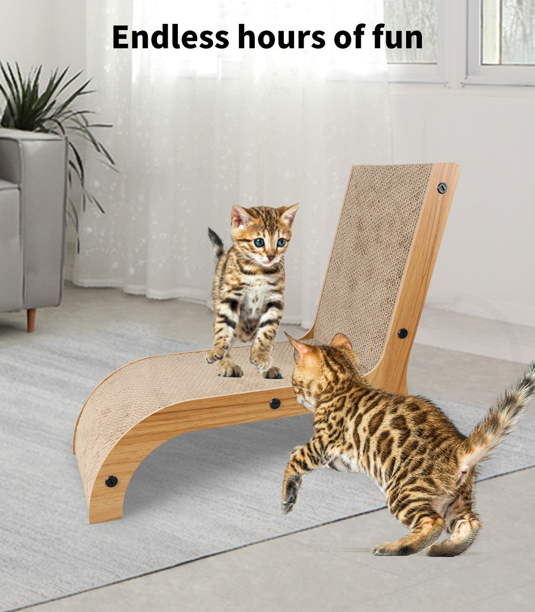 Pawz Cat Scratch Pad Cardboard Kitten Cat Scratcher Scratching Board Scratch Toy